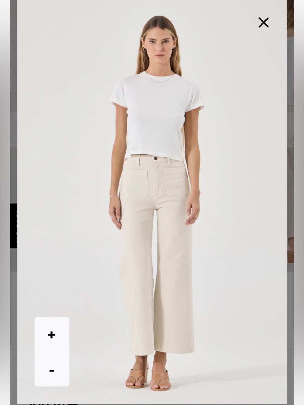 ROLLA'S Sailor Jean in Comfort Off White, Size 27